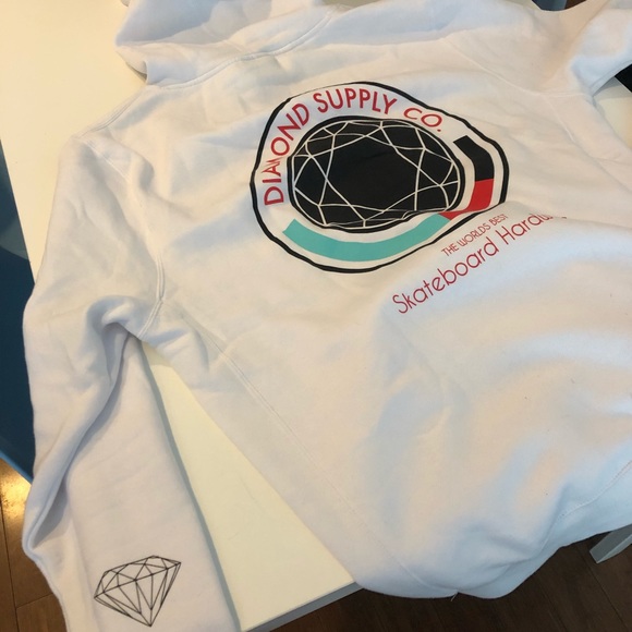 Diamond Supply Co. Other - Diamond Supply Co. White hoodie
